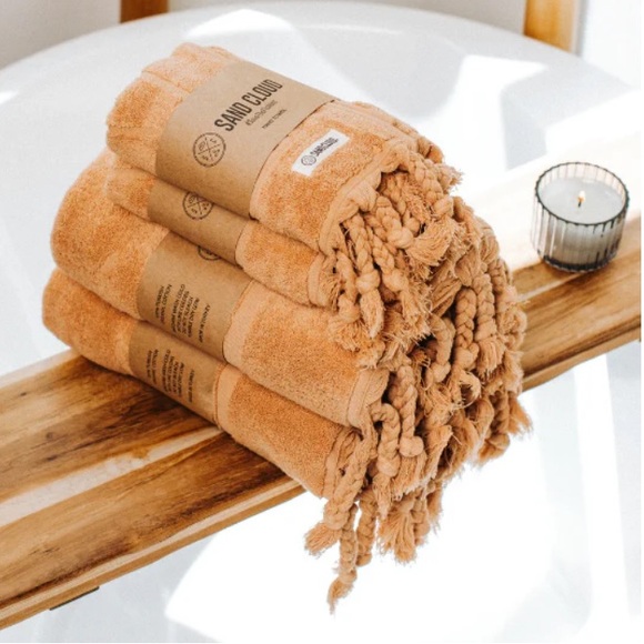 SAND CLOUD 100% TURKISH ORGANIC COTTON GELLERT BATH BUNDLE - Picture 14 of 14